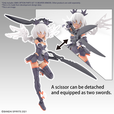 30MS OPTION PARTS SET 10 (REAPER ARMOR)