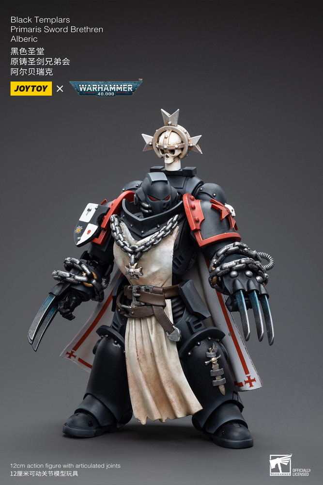Joy Toy Black Templars Primaris Sword Brethren Alberic