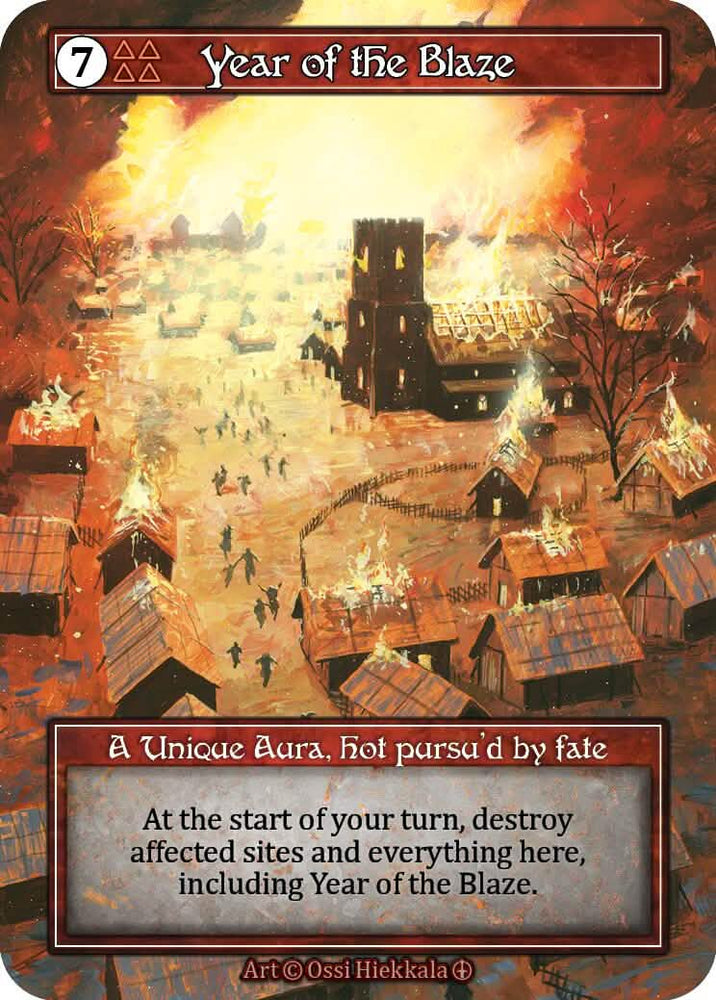 Year of the Blaze (Foil) [Arthurian Legends]