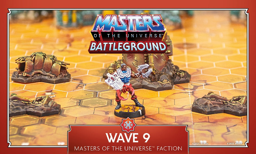 MASTERS OF THE UNIVERSE MINIATURES CHAMP PACK WAVE 9