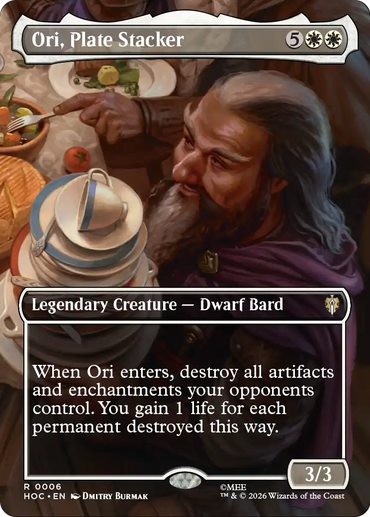 Ori, Plate Stacker (Borderless) [The Hobbit: Eternal-Legal]