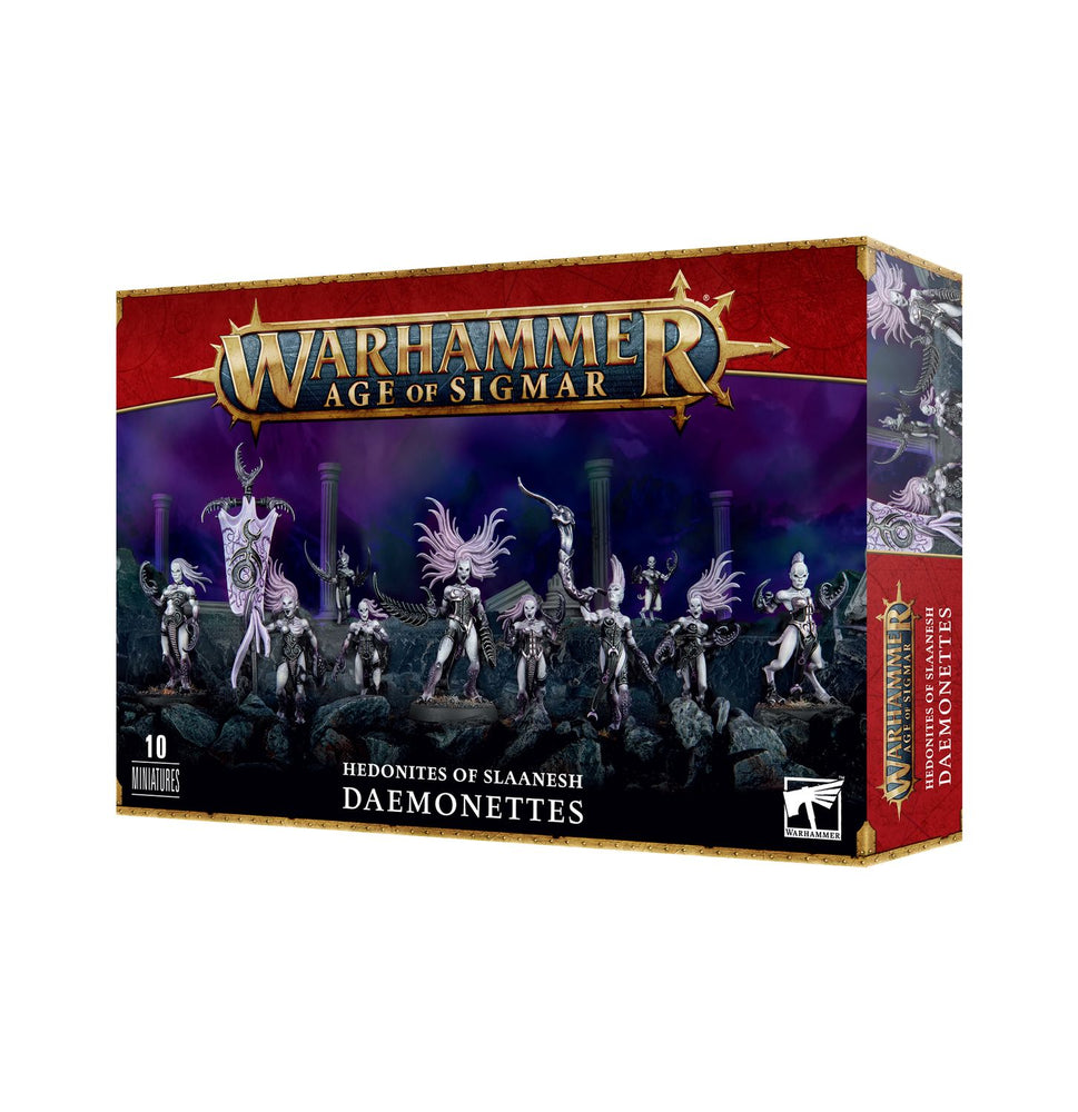 WARHAMMER: AGE OF SIGMAR HEDONITES OF SLAANESH DAEMONETTES
