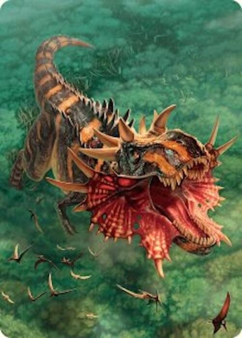 Gigantosaurus Art Card (53/54) [Foundations Art Series]