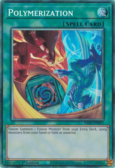 Polymerization (B) (HERO Art) (PCR) [RA03-EN051] Prismatic Collector's Rare