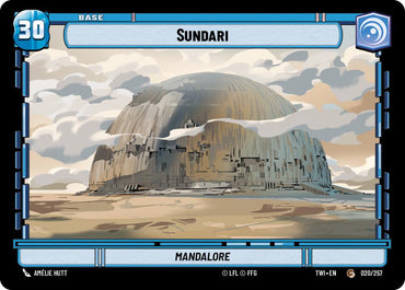 Sundari // Battle Droid (020/257 // T01/T02) [Twilight of the Republic]