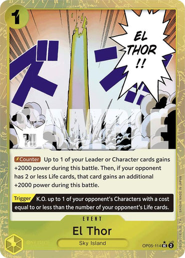 El Thor (Textured Foil) [Premium Booster -The Best-]