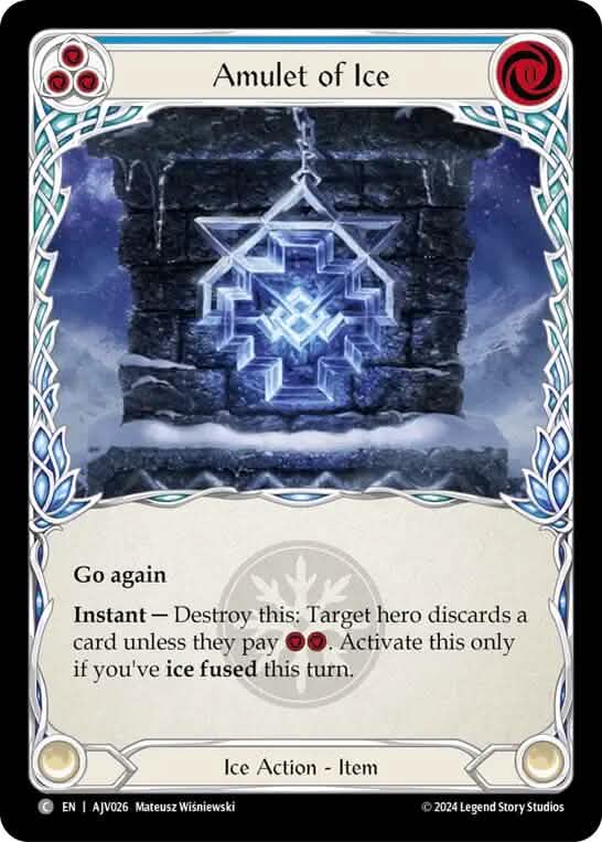 Amulet of Ice [AJV026] (Armory Deck: Jarl Vetreidi)