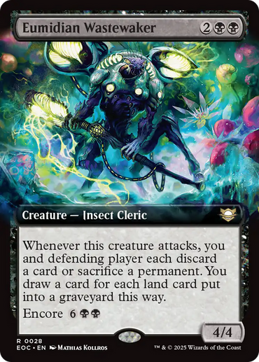 Eumidian Wastewaker (Extended Art) [Edge of Eternities Commander]