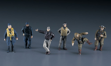 HASEGAWA 1/72 WWII PILOT FIGURE SET