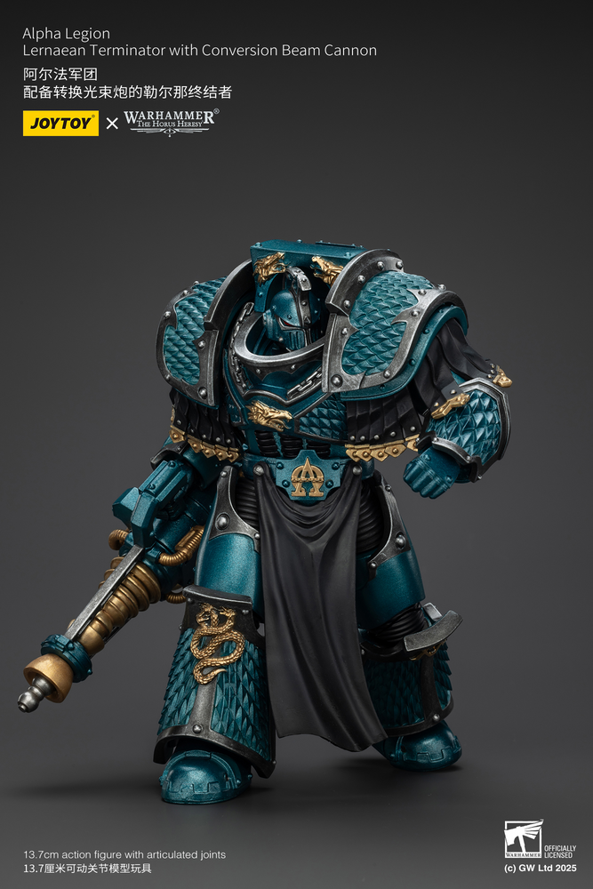 JOYTOY ALPHA LEGION LERNAEAN TERMINATOR WITH CONVERSION BEAM CANNON