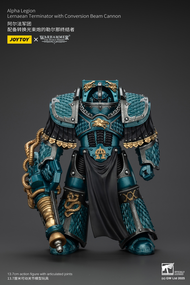 JOYTOY ALPHA LEGION LERNAEAN TERMINATOR WITH CONVERSION BEAM CANNON