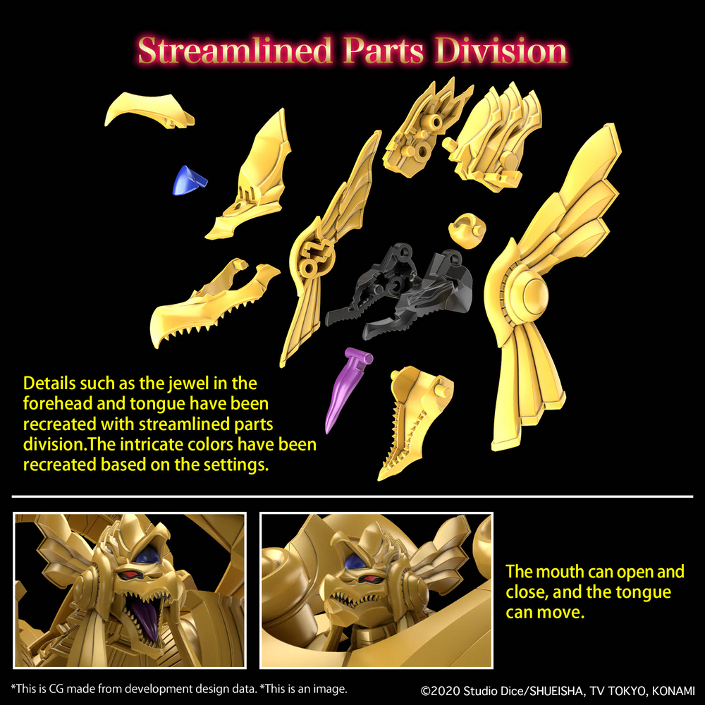 FIGURE-RISE STANDARD AMPLIFIED -EGYPTIAN GOD- THE WINGED DRAGON OF RA