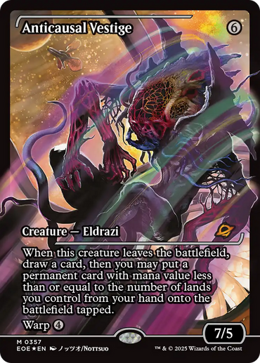 Anticausal Vestige (Showcase) [Edge of Eternities]