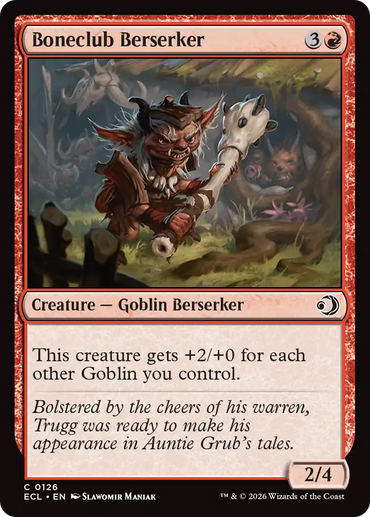Boneclub Berserker [Lorwyn Eclipsed]