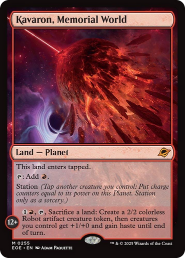 Kavaron, Memorial World [Edge of Eternities]