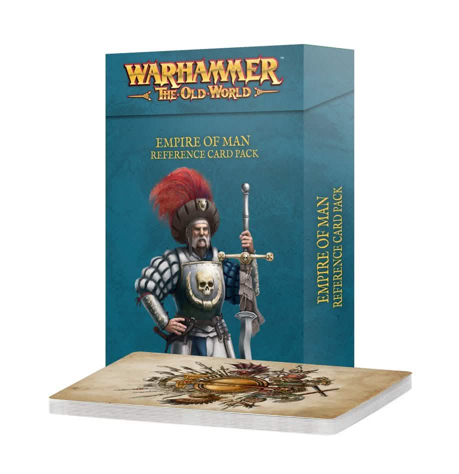 WARHAMMER: THE OLD WORLD EMPIRE OF MAN REFERENCE CARD PACK