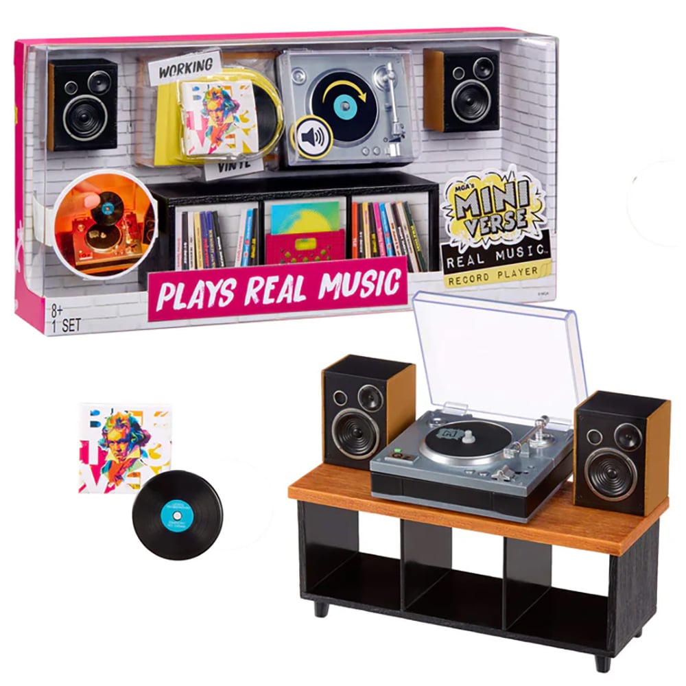 MGAS MINIVERSE REAL MUSIC RECORD PLAYERS