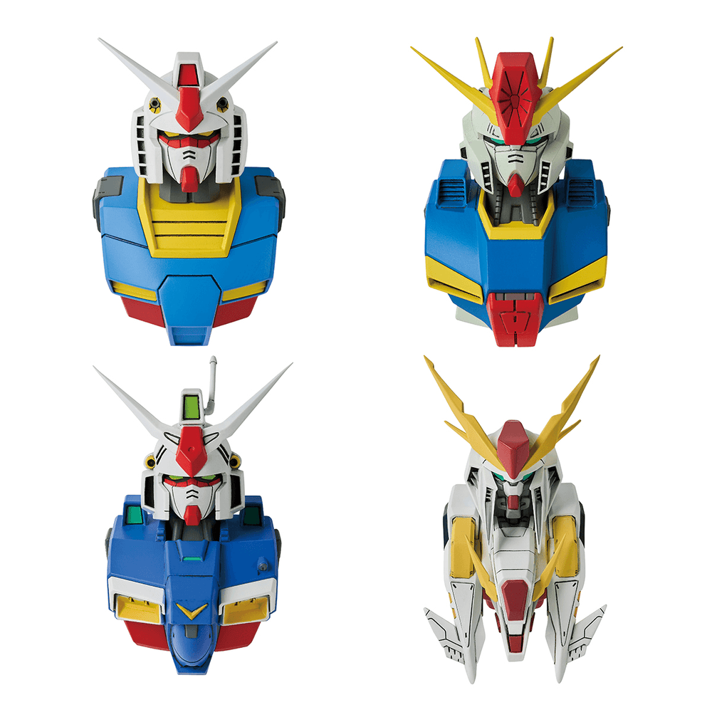 GUNDAM MS HEAD MAGNET (UNIVERSAL CENTURY SAGA)