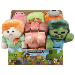 MINECRAFT - 8" BASIC PLUSH ASST