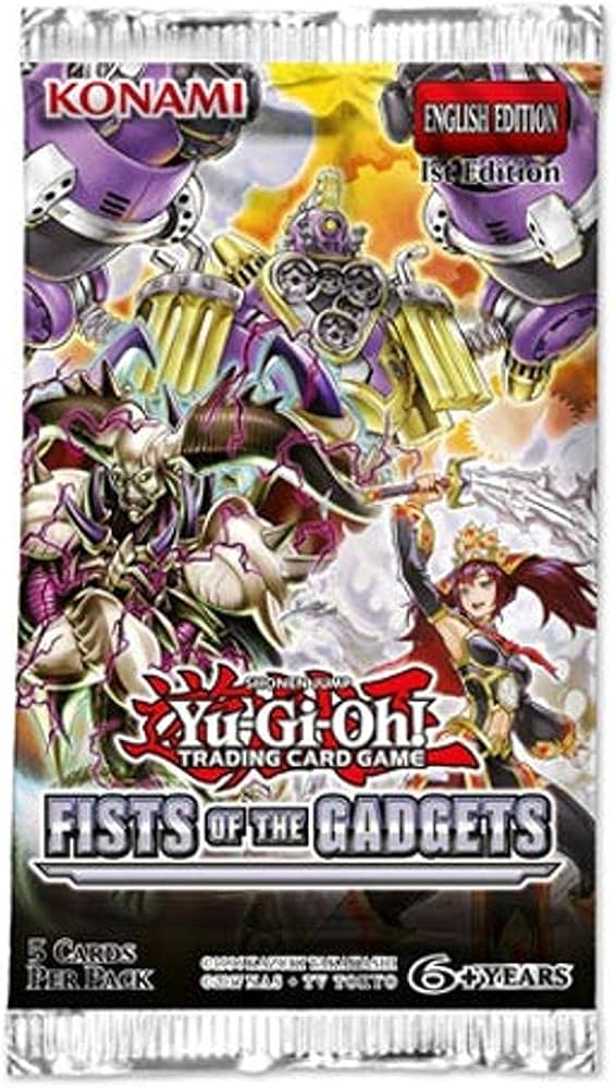 YGO FISTS OF THE GADGETS BOOSTER PACK