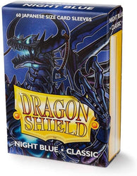 DRAGON SHIELD SLEEVES JAPANESE NIGHT BLUE 60CT