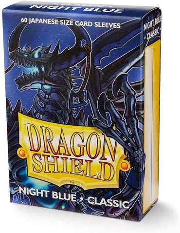 DRAGON SHIELD SLEEVES JAPANESE NIGHT BLUE 60CT