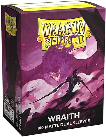 DRAGON SHIELD SLEEVES DUAL MATTE WRAITH 100CT
