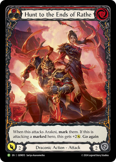 Hunt to the Ends of Rathe (Red) [GEM015] (GEM Pack 1)