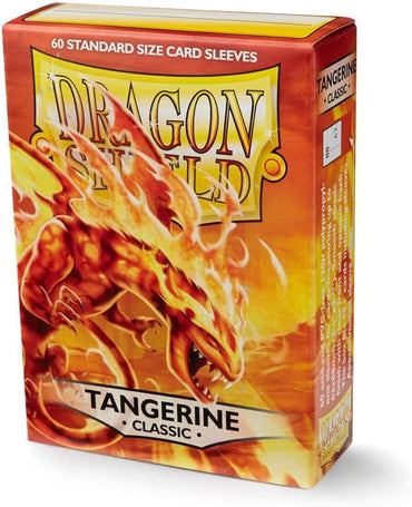 DRAGON SHIELD SLEEVES CLASSIC TANGERINE 60CT