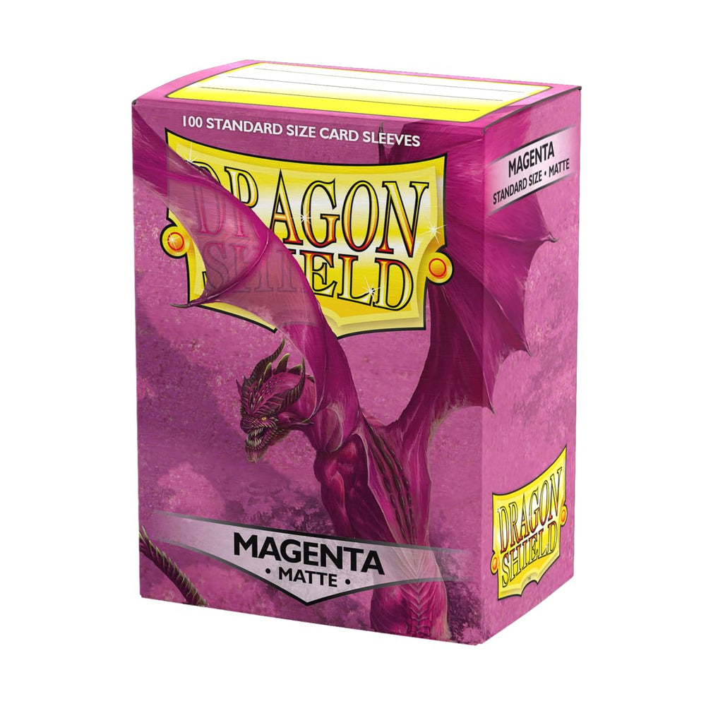 DRAGON SHIELD SLEEVES MATTE MAGENTA 100CT