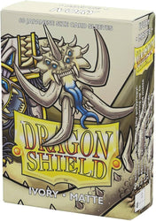 DRAGON SHIELD SLEEVES JAPANESE MATTE IVORY 60CT