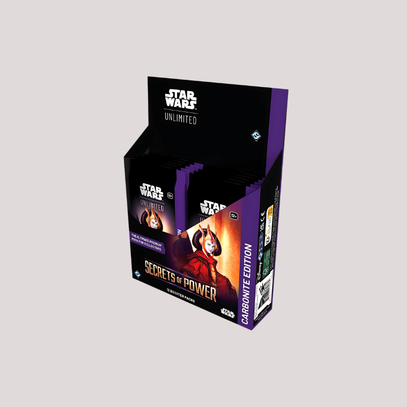 STAR WARS: UNLIMITED SECRETS OF POWER CARBONITE BOOSTER BOX (LIMIT 1)