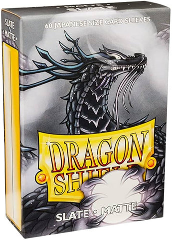 DRAGON SHIELD SLEEVES JAPANESE MATTE SLATE 60CT