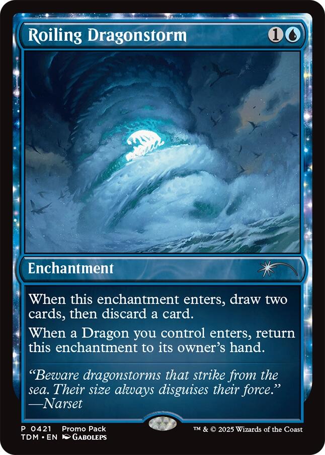 Roiling Dragonstorm [Tarkir: Dragonstorm Promos]