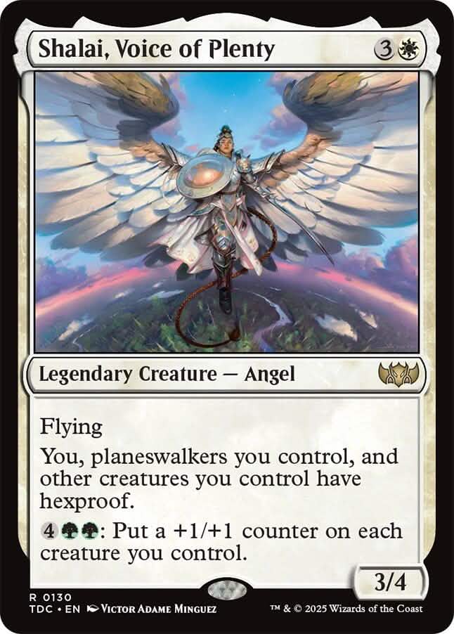 Shalai, Voice of Plenty [Tarkir: Dragonstorm Commander]