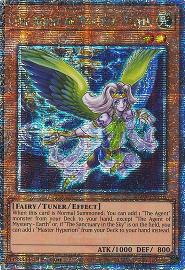 The Agent of Mystery - Earth [RA04-EN146] Quarter Century Secret Rare