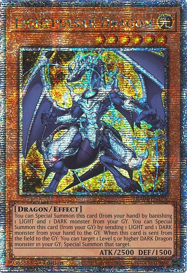 Lightpulsar Dragon [RA04-EN176] Quarter Century Secret Rare