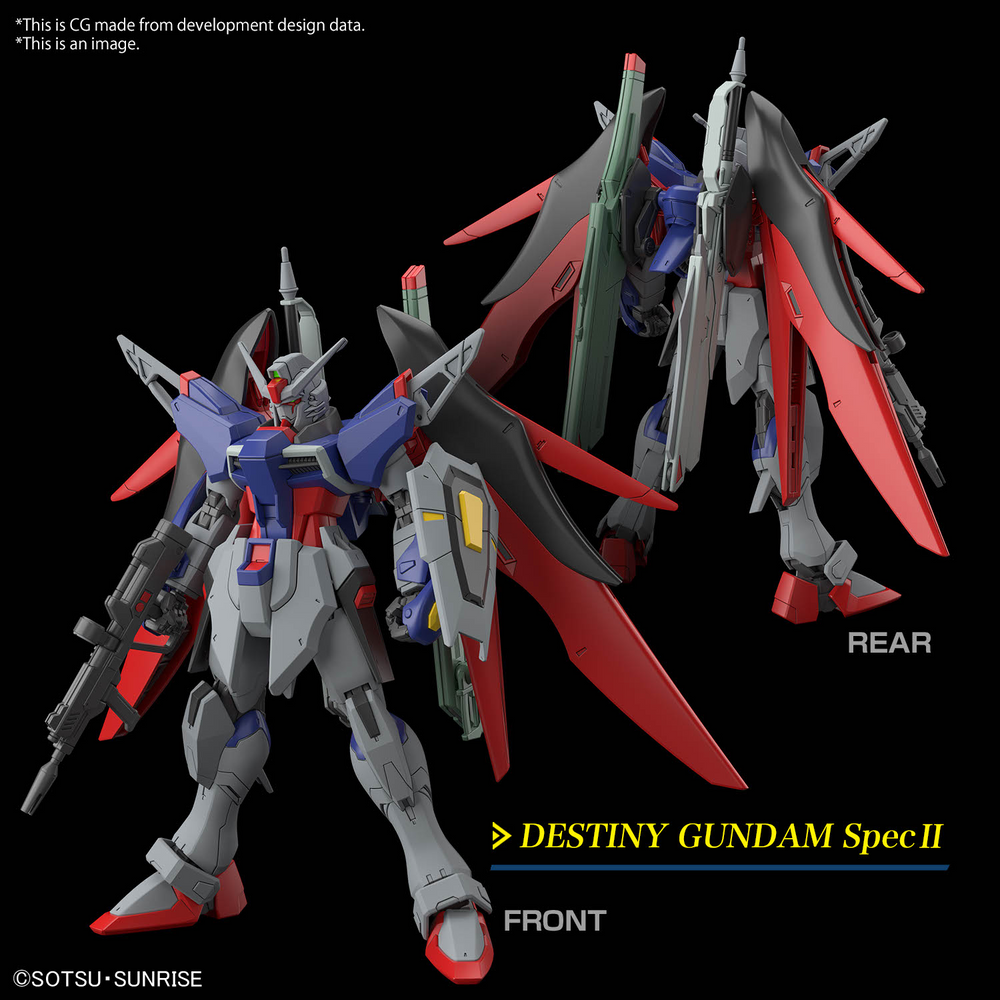 HG 1/144 DESTINY GUNDAM SPECII&ZEUS SILHOUETTE