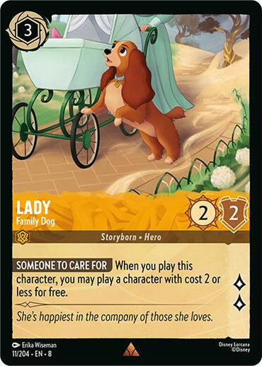 Lady - Family Dog (11/204) [Reign of Jafar]