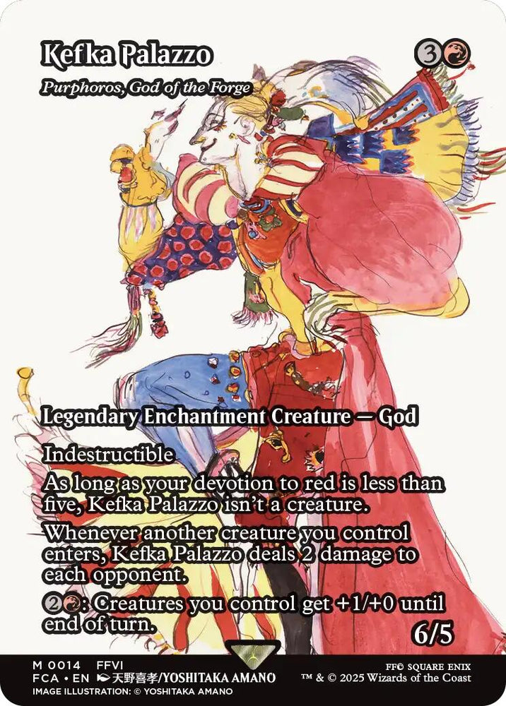 Kefka Palazzo - Purphoros, God of the Forge (Showcase) [FINAL FANTASY : Through the Ages]