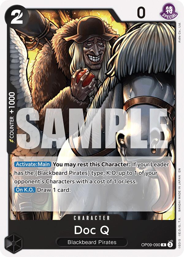 Doc Q (Reprint) [Starter Deck: Black Marshall.D.Teach]