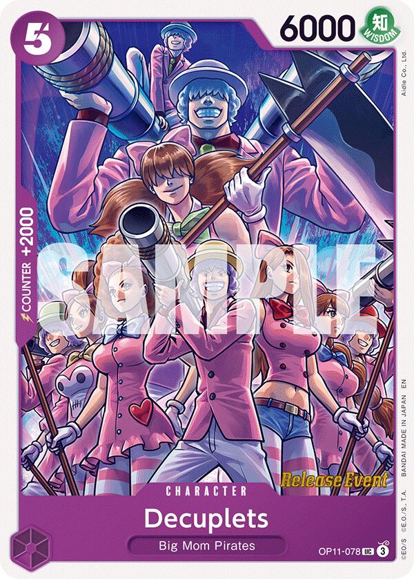 Decuplets [A Fist of Divine Speed Release Event Cards]