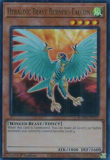 Heraldic Beast Berners Falcon [BLMM-EN115] Ultra Rare