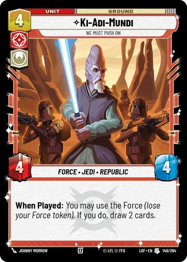 Ki-Adi-Mundi - We Must Push On (146/264) (146/264) [Legends of the Force]