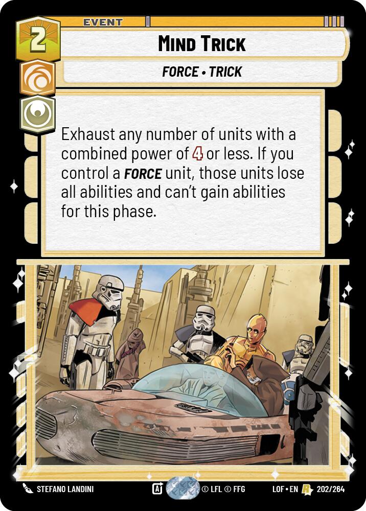 Mind Trick (202/264) (202/264) [Legends of the Force]