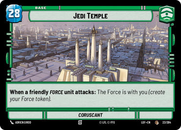 Jedi Temple // Shield (023/264 // T02/T03) (023/264 // T02/T03) [Legends of the Force]