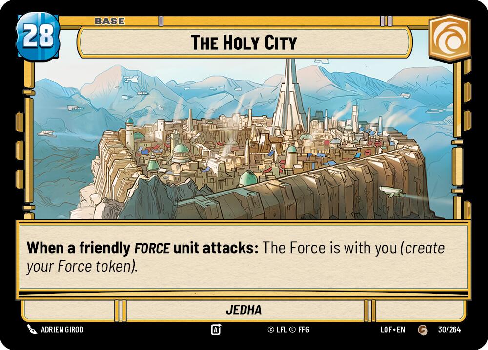 The Holy City // Experience (030/264 // T01/T03) (030/264 // T01/T03) [Legends of the Force]