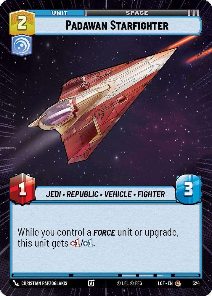 Padawan Starfighter (324) (Hyperspace) (324) [Legends of the Force]