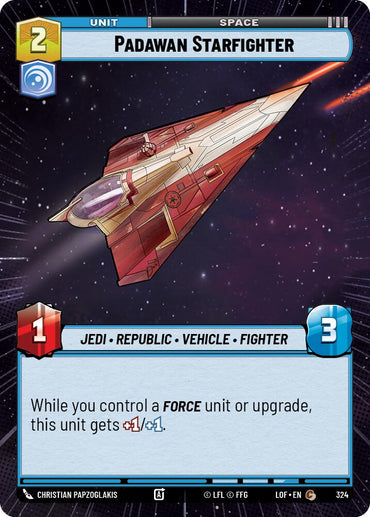 Padawan Starfighter (324) (Hyperspace) (324) [Legends of the Force]