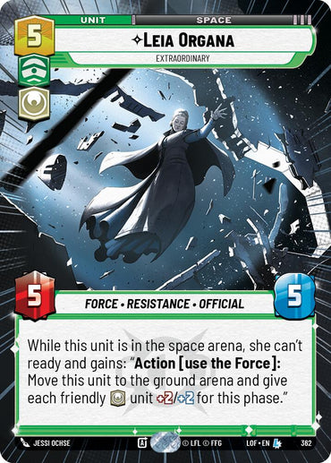 Leia Organa - Extraordinary (362) (Hyperspace) (362) [Legends of the Force]